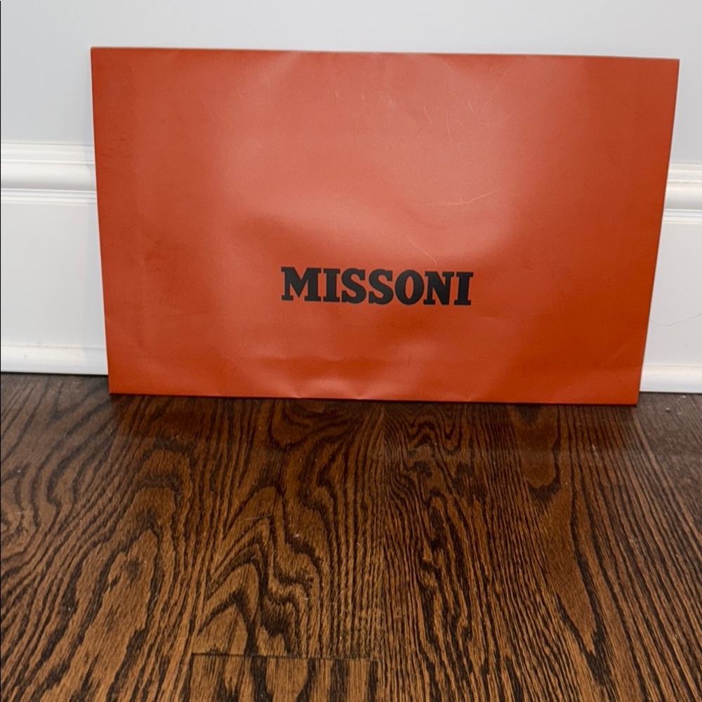 Missoni Vibrant Orange Envelope